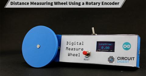 Digital Distance Measuring Wheel