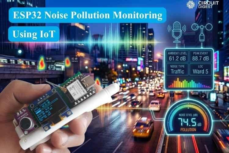 ESP32 Noise Pollution Monitoring System