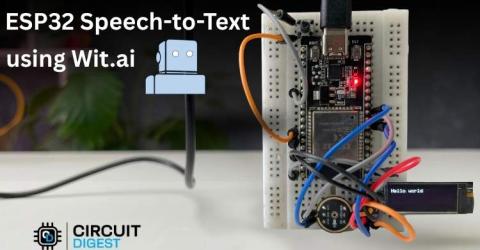 ESP32 Speech-to-Text using AI