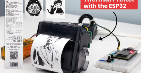 ESP32 Thermal Printer - Print Invoice, Receipts, Barcode, QR code, Images etc