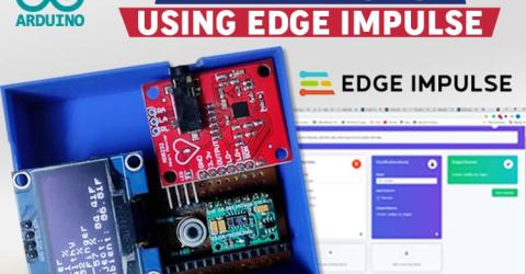 Fever Detection using Edge Impulse Traing Model and Arduino