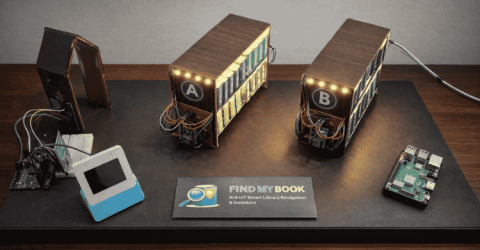 Find My Book AI IoT Smart Library Navigation Inventory