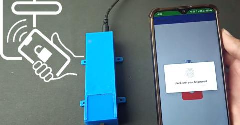 Fingerprint Controlled Solenoid Door Lock using Arduino