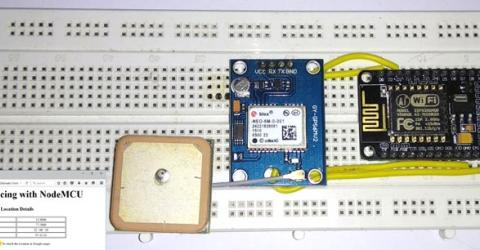 GPS Interfacing with NodeMCU: Getting Location Data