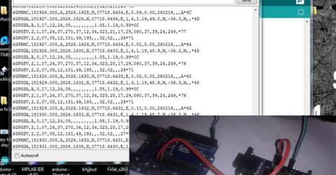 GPS Interfacing with Computer Using Arduino