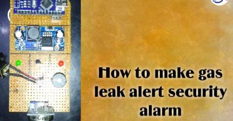 Gas Leak Alert Security Alarm