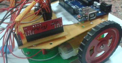 Accelerometer Based Hand Gesture Controlled Robot using Arduino