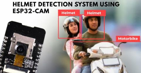 Helmet Detection with ESP32-Cam using CircuitDigest cloud 