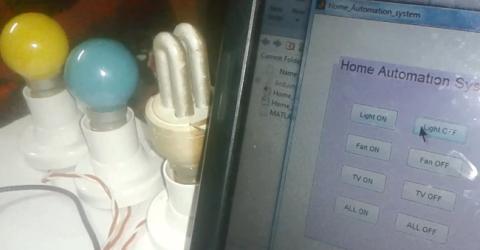 GUI Based Home Automation using Arduino and MATLAB