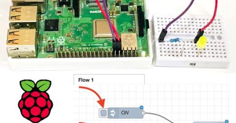 How to install Node-RED on Raspberry Pi to Control an LED