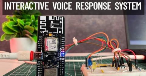 Interactive Voice Response System Using ESP32 GeoLinker