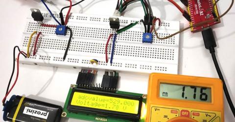How to use ADC in ARM7-LPC2148- Measuring Analog Voltage