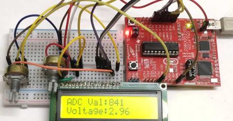 How to use ADC in MSP430G2 - Measuring Analog Voltage