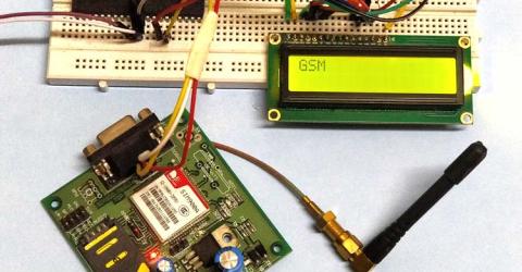 Interfacing GSM Module with AVR Microcontroller: Send and Receive Messages
