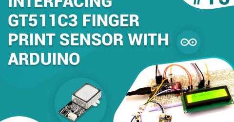 Interfacing GT511C3 Finger Print Sensor with Arduino