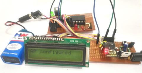 Interfacing PIC16F877A Microcontroller with ESP8266