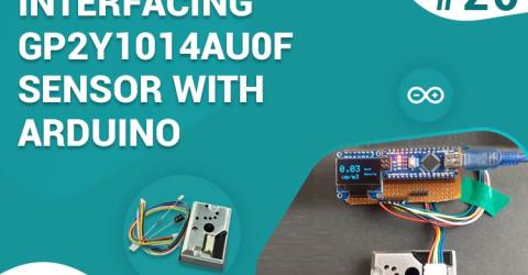 Interfacing Sharp GP2Y1014AU0F Sensor with Arduino