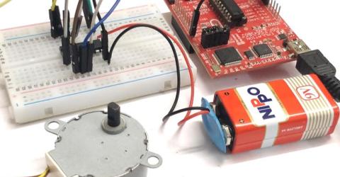 Interfacing Stepper Motor with MSP430G2