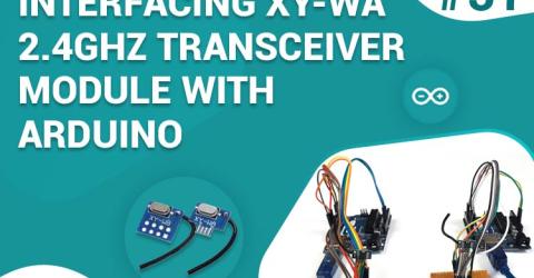 Wireless Communication between Two Arduino using XY-WA Radio Frequency Module