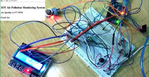 IOT based Air Pollution Monitoring System using Arduino