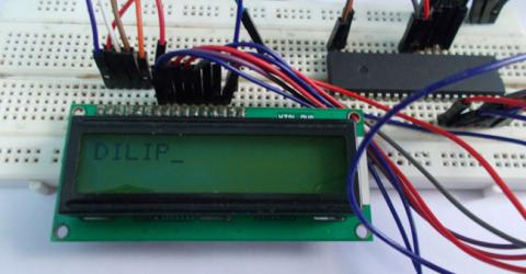 LCD Interfacing with ATmega32 AVR microcontroller
