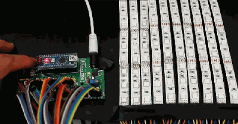 DIY Arduino LED Scroll Bar