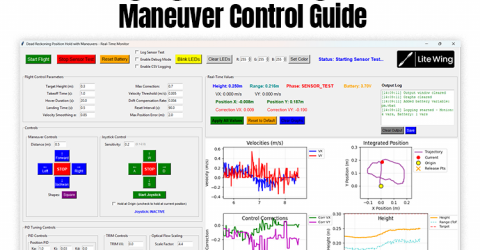LiteWing Flight Positioning Module - Maneuver Control Guide