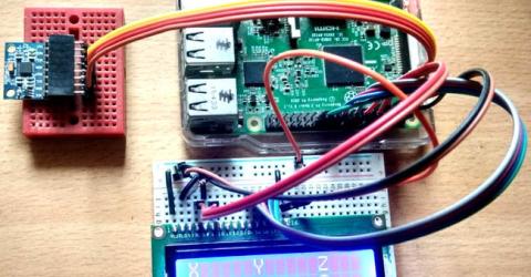 MPU6050 Gyro Sensor Interfacing with Raspberry Pi