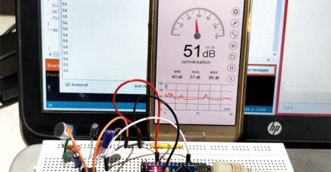 Measure Sound/Noise Level in dB with Microphone and Arduino