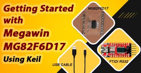 Getting Started with MG82F6D17 using Keil