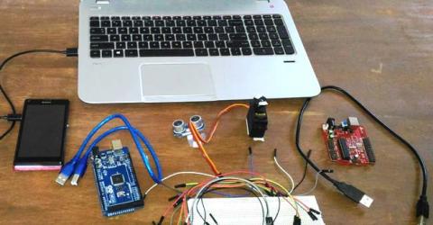 Arduino Radar System using Processing and Ultrasonic Sensor