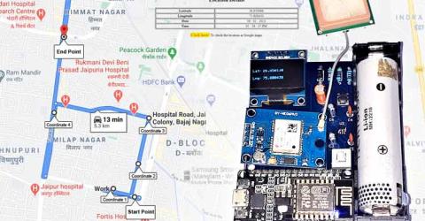 IoT Based GPS Location Tracker using NodeMCU 