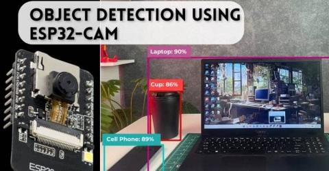 Object Detection With ESP32-Cam Using CircuitDigest Cloud 