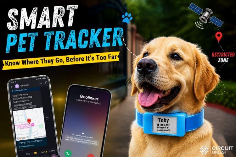 IoT Pet Tracking System with GPS and Geofencing