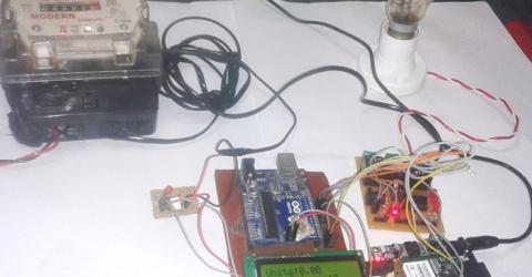 Prepaid Energy Meter using GSM and Arduino