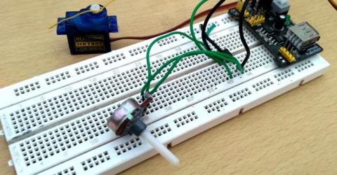 Programming ATtiny13 with Arduino Uno to control a Servo Motor