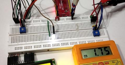 Pulse width Modulation (PWM) using ARM7-LPC2148: Controlling Brightness of LED
