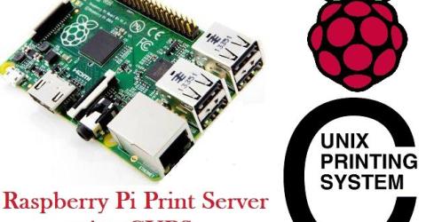 Raspberry Pi Print Server using CUPS