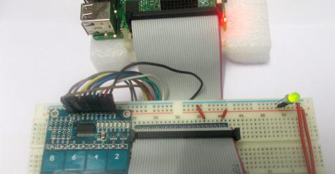Raspberry Pi Capacitive Touchpad Interfacing Tutorial