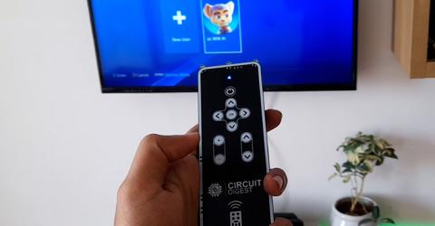 DIY Smart Universal IR Remote Control with Voice Command