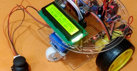 Speed, Distance and Angle Measurement for Mobile Robots using Arduino and LM393 Sensor (H206)