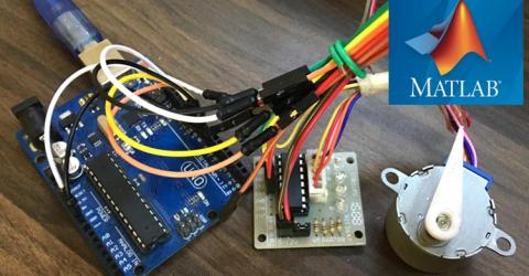 Stepper Motor Control using MATLAB and Arduino