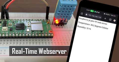 Raspberry Pi Pico W based Temperature and Humidity Meter