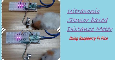 Ultrasonic Sensor based Distance Meter