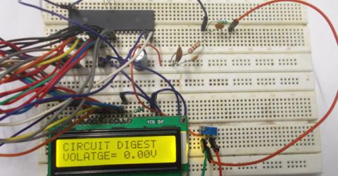 Digital Voltmeter using AVR Microcontroller
