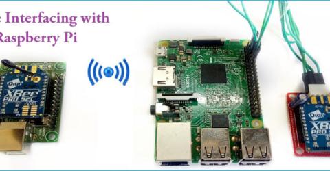 XBee Module Interfacing with Raspberry Pi