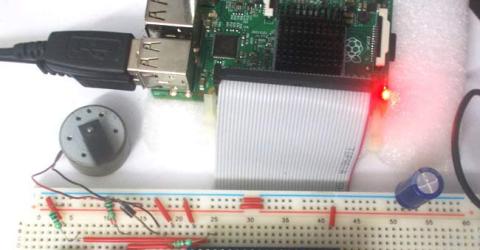 DC Motor Control with Raspberry Pi