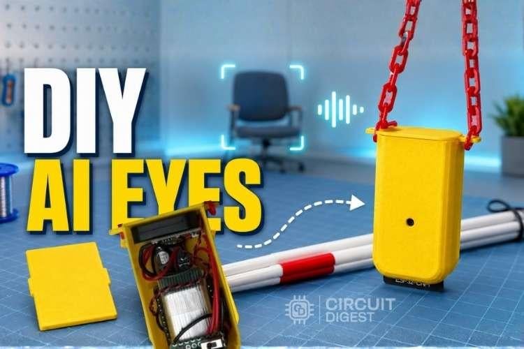 ESP32 CAM AI Vision Assistant Pendant