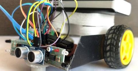 Obstacle Avoiding Robot using PIC Microcontroller