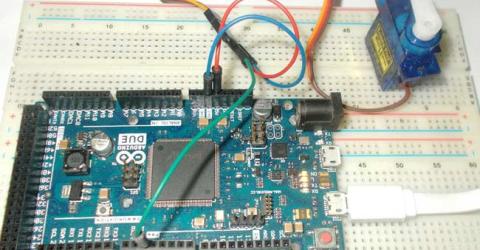 Servo Motor Control with Arduino Due